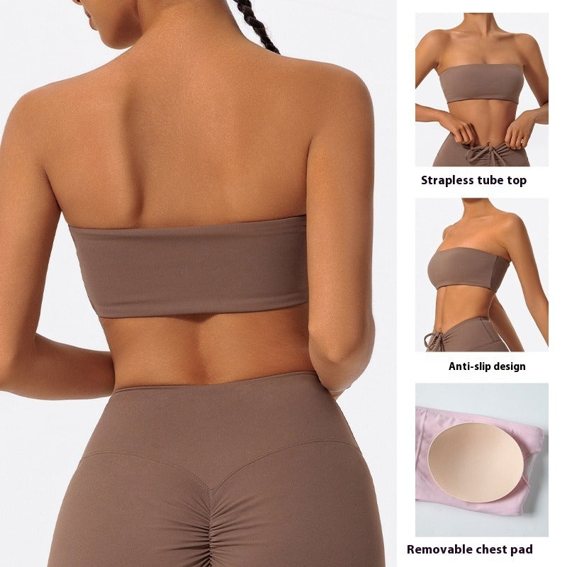 Sports Yoga Tube Top