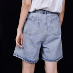 High-Waisted Denim Shorts for Women