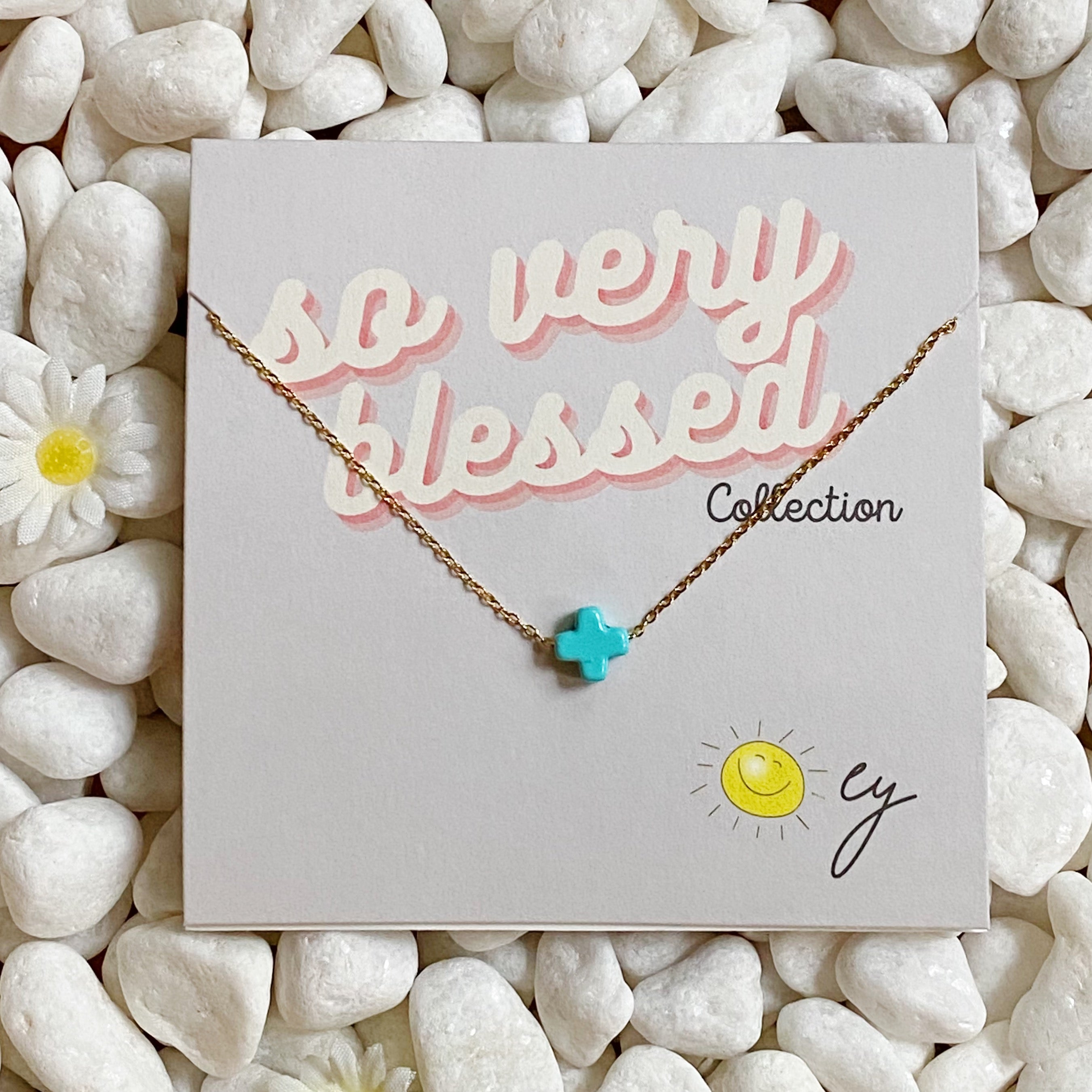 So Very Blessed Cross Necklace | Christian Jewelry
