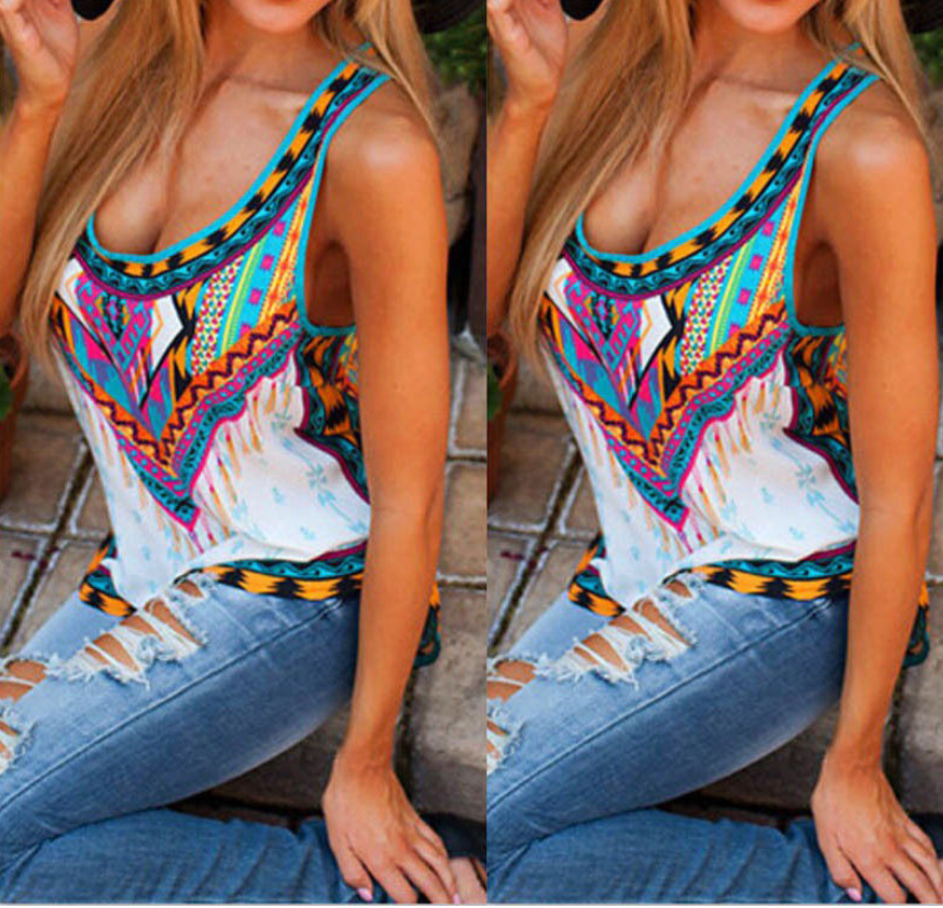 Floral Print Camisole Sleeveless Top (Fashion Original)