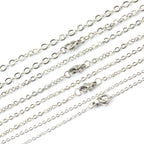 304 316 Stainless Steel Cross Welded Chain Necklace