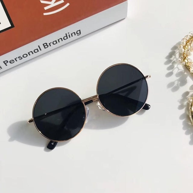 Kids Round Metal Sunglasses