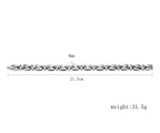 Fashion Jewelry Titanium Steel Cross Bracelet for Women