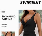 Ruched Push-Up One-Piece Swimsuit