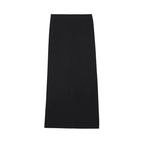 Pleated Halter Top & Stretchy Midi Skirt Set