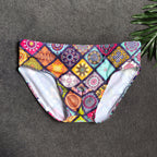 Men's Boho Mandala Print Swim Briefs