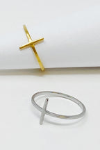 Side Cross Ring | Christian Jewelry