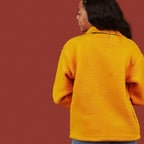 Teddy Bear Yellow Plush Women's Cotton Jacket