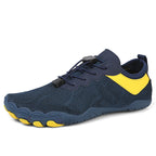 Grey Orange Barefoot Water Shoes
