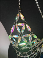 Crystal Bra Chain Body Jewelry Set