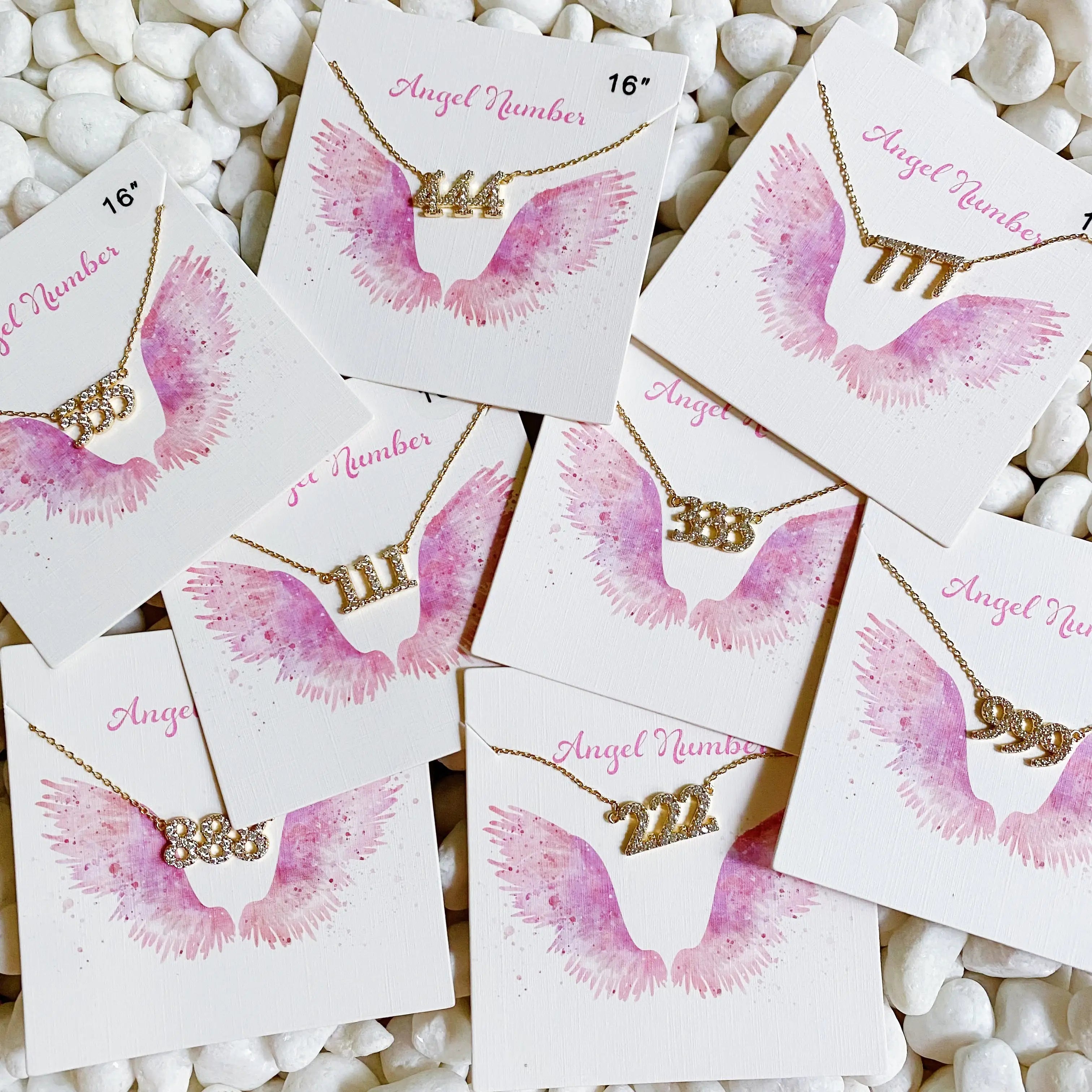 Dainty Angel Number Necklace | Jewelry