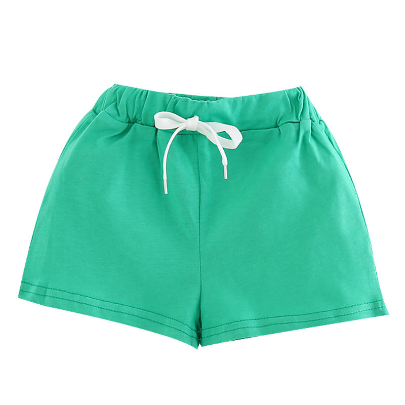 Kids Drawstring Summer Shorts