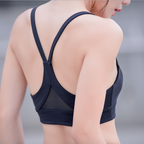 Sports Bra and Fitness Tank Top with Supportive Design