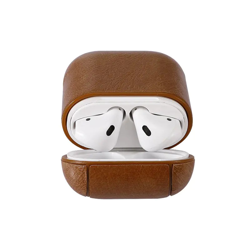 Leather Case for AirPods 1 & 2 Wireless Headphones | Accessory
