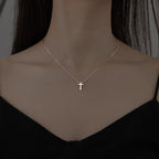 Dainty Christian Cross Necklace