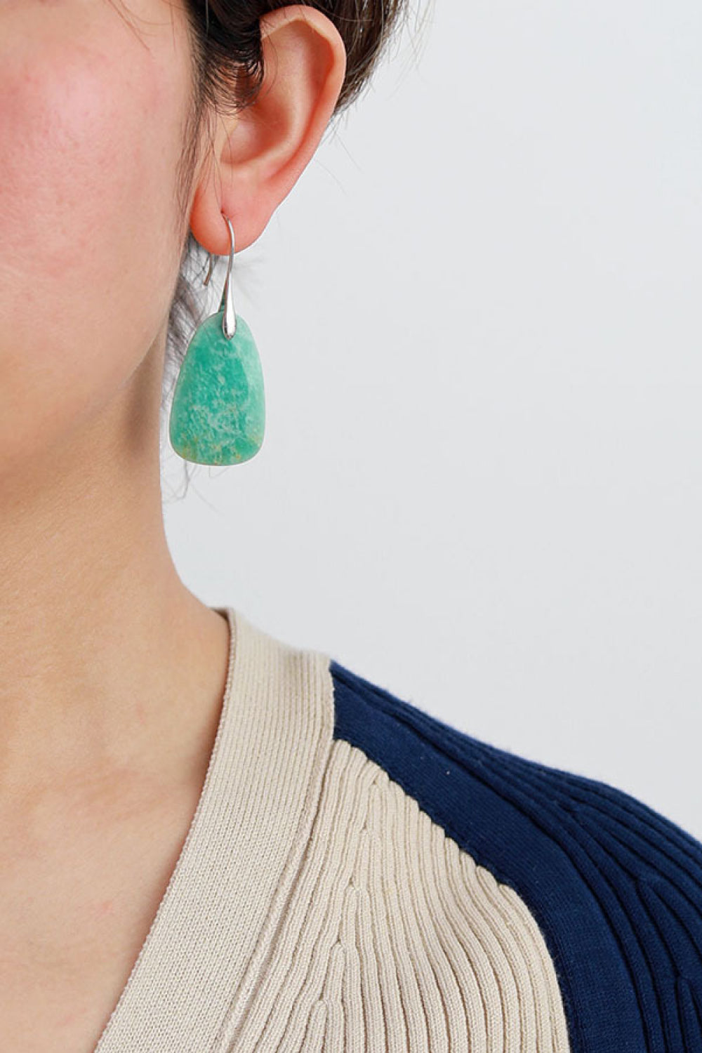 Stone Dangle Earrings