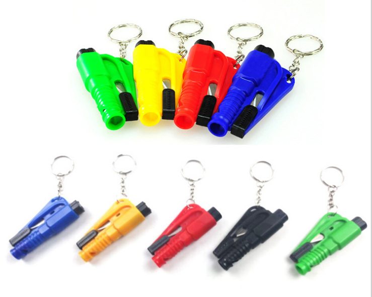 Mini Car Window Breaker Keychain | Accessory