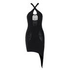 Backless Slim Camisole Dress for Vacation & Parties