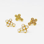 Dainty Cross Stud Earrings | Christian Jewelry