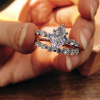 Marquise-Cut Zircon Women's Ring