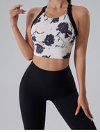 Athletic Joggers and Seamless Yoga Bra Tank Tops