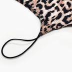 Women's Leopard Print Bodycon Maxi Dress