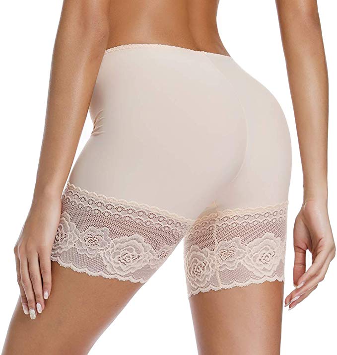 Seamless Lace Safety Shorts for Women (Ice Silk)