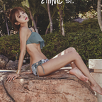 Grey Ruffle Halter Bikini Set with Tropical Print Bottoms