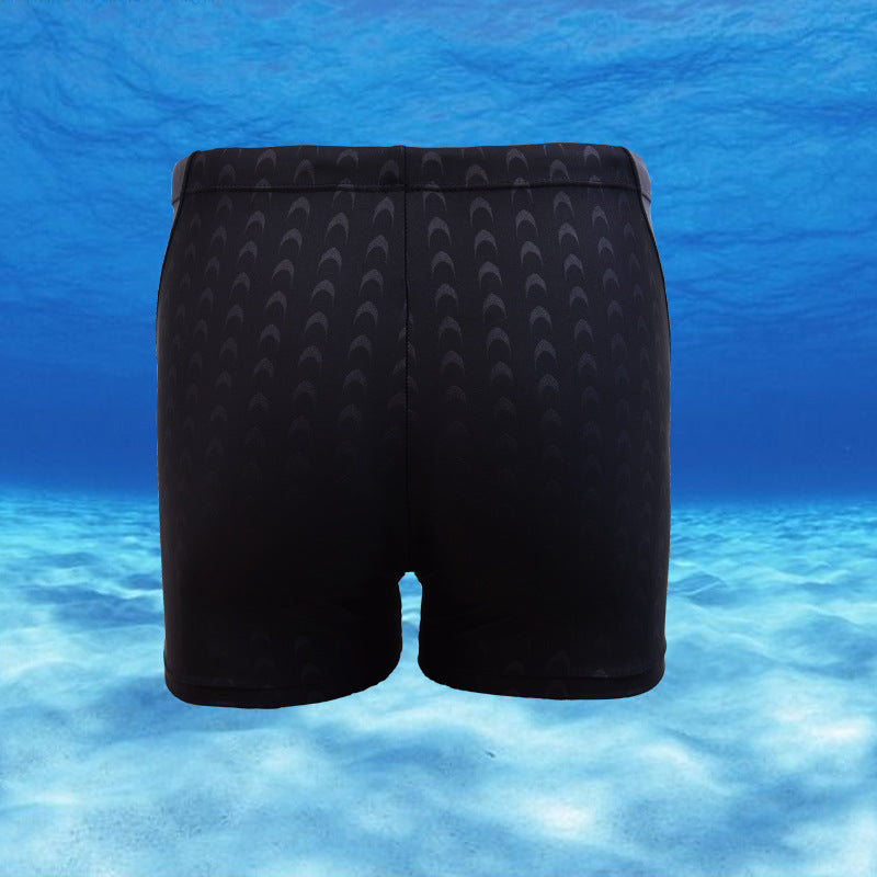 Men's Navy Quick-Dry Swim Trunks