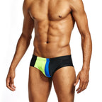 Men's Color Block Swim Briefs
