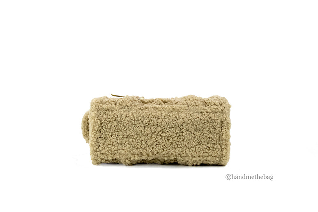 Marc Jacobs The Small Teddy Beige Fabric Tote | Organic Cotton