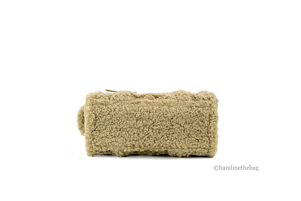 Marc Jacobs The Small Teddy Beige Fabric Tote | Organic Cotton