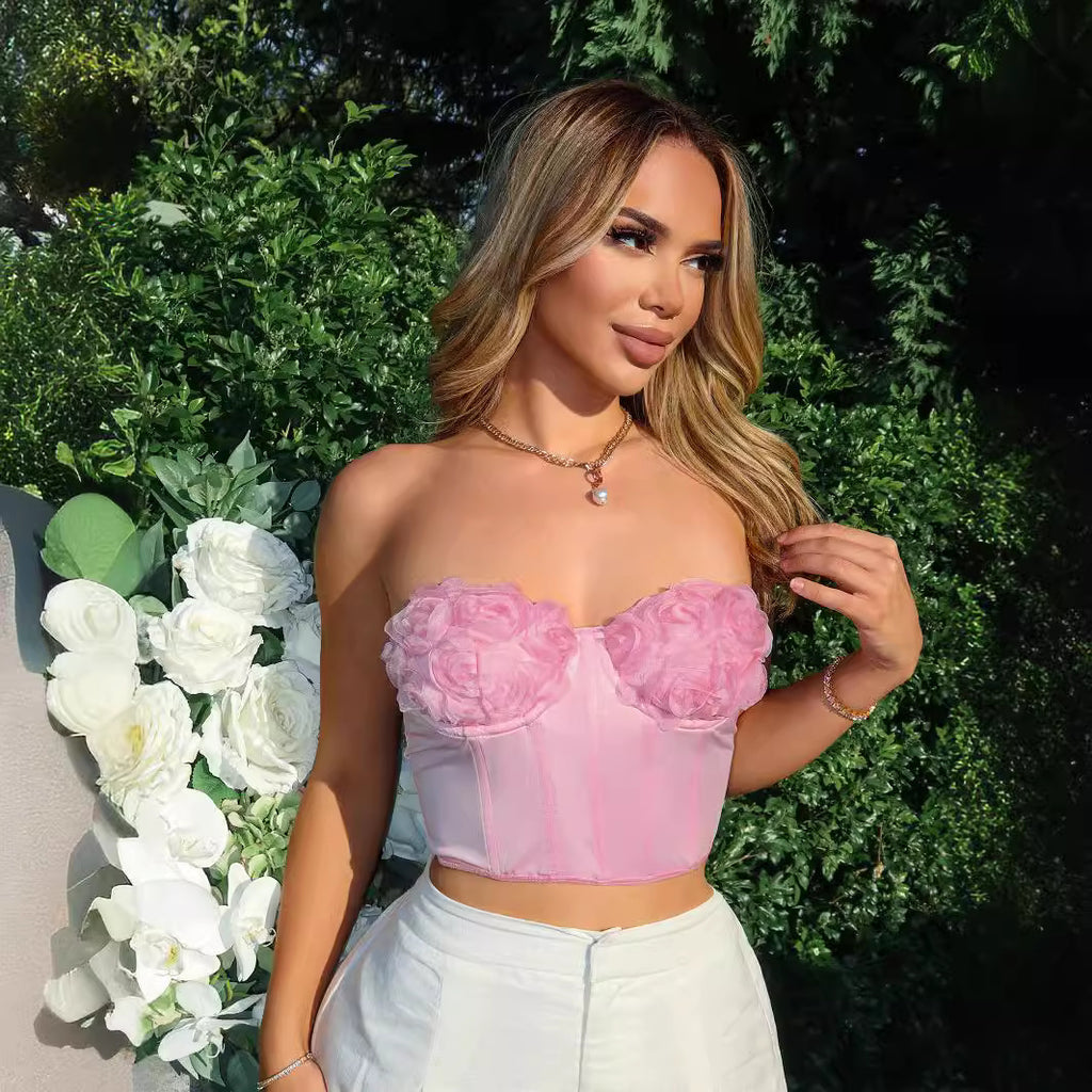 Printed Off-Shoulder Tank Top, Women's Fashion (8 Colors) | Streetwear