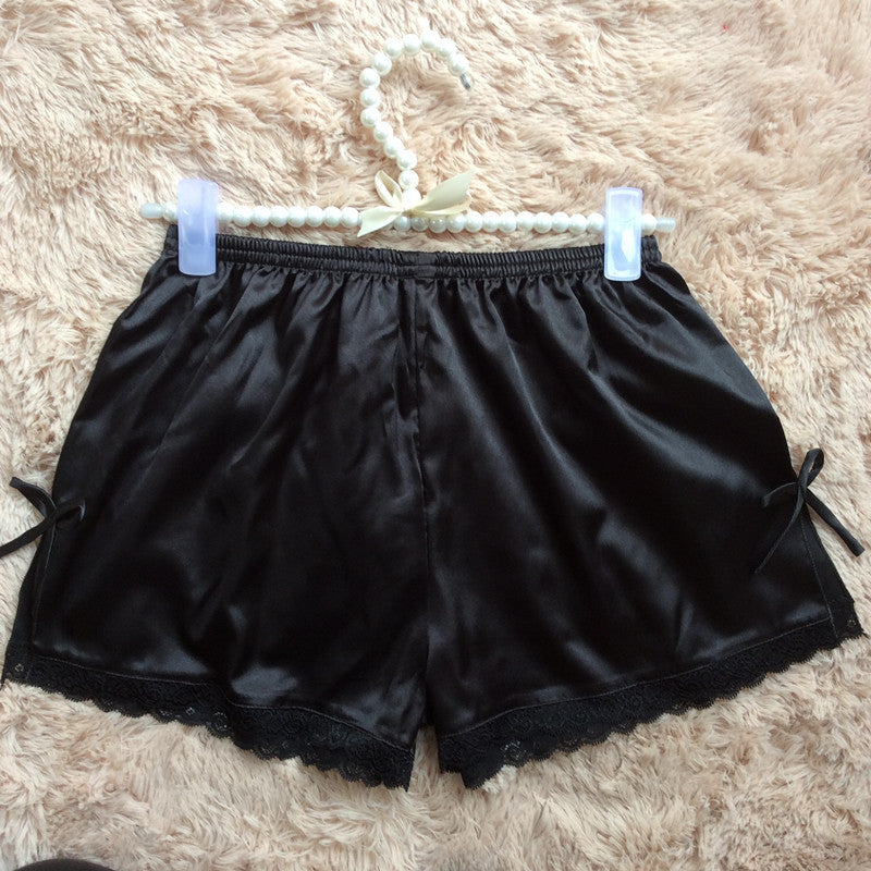 Women's Silk-Feel Cami Top and Shorts Pajama Set