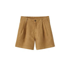 2023 Summer Women's Fashion High-Waist Pleated Shorts