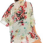 2024 Women's Printed Beach Cover-Up for Spring/Summer