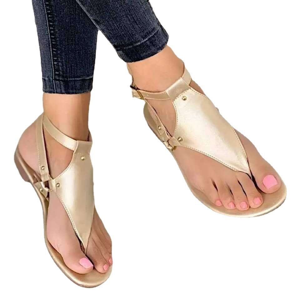 Wish Women's Plus Size Flat Thong Sandals (Year-Round Supply)
