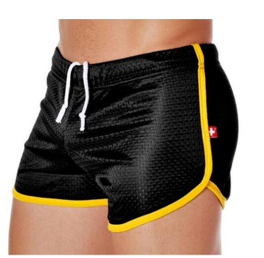 Men's Light Blue Mesh Sports Shorts / Swim Trunks