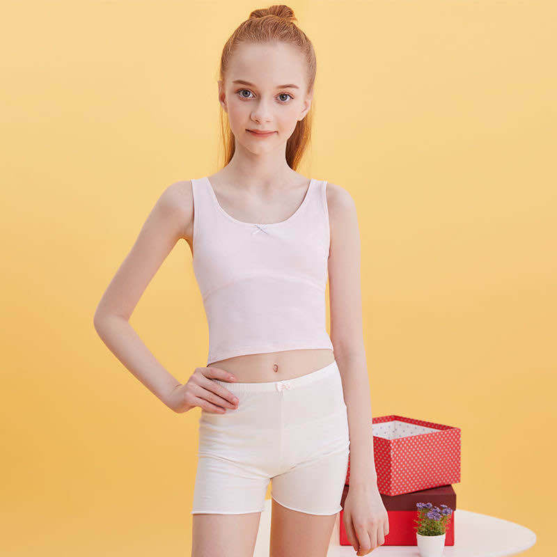 Comfortable Cotton Tank Top for Teen Girls and Kids
