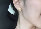Vintage Cat's Eye Stone Elegant Earrings/Clips