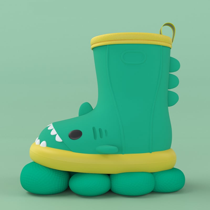 Shark-Themed Kids Rain Boots for Outdoor Fun | Footwear