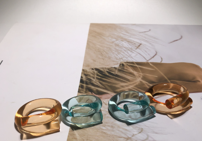 High Transparent Acrylic Ring Cross Download