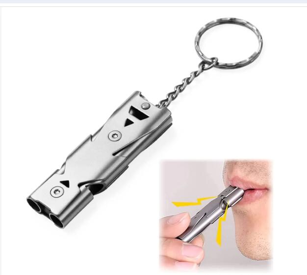 Emergency Whistle with Keychain | Accessory