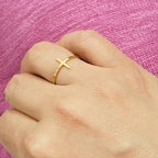 Side Cross Ring | Christian Jewelry
