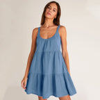 Tiered Spaghetti Strap Mini Sundress