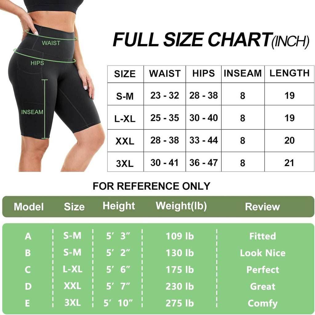 Women's High Waist Pocket Yoga Shorts