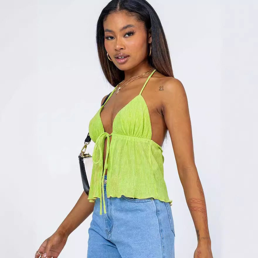 Women's Sexy Lace-up Camisole