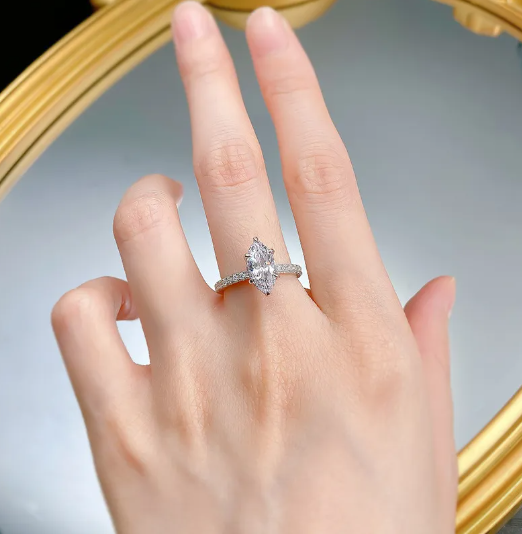 Marquise Solitaire Ring