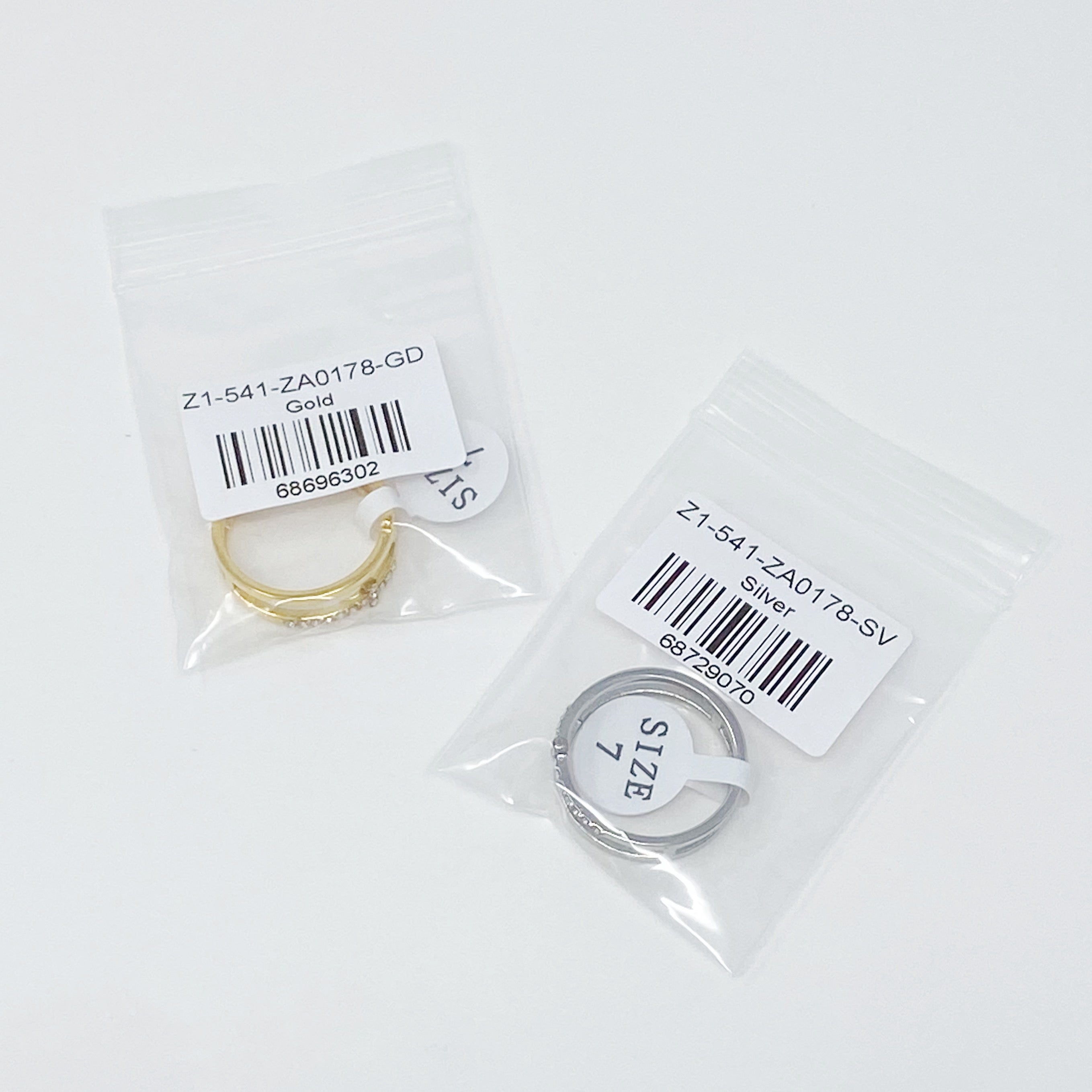 Double Cross Ring - Gold
