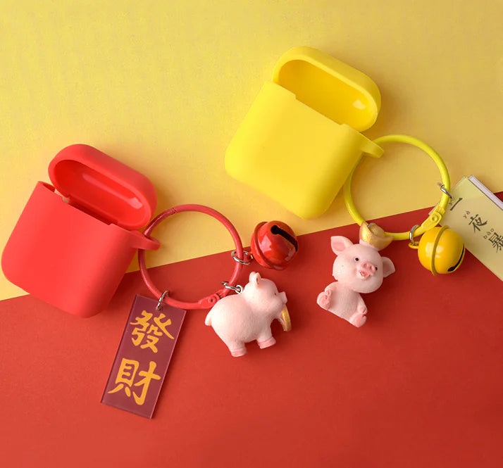 Cute Silicone AirPods Case with Cartoon Design | Accessory